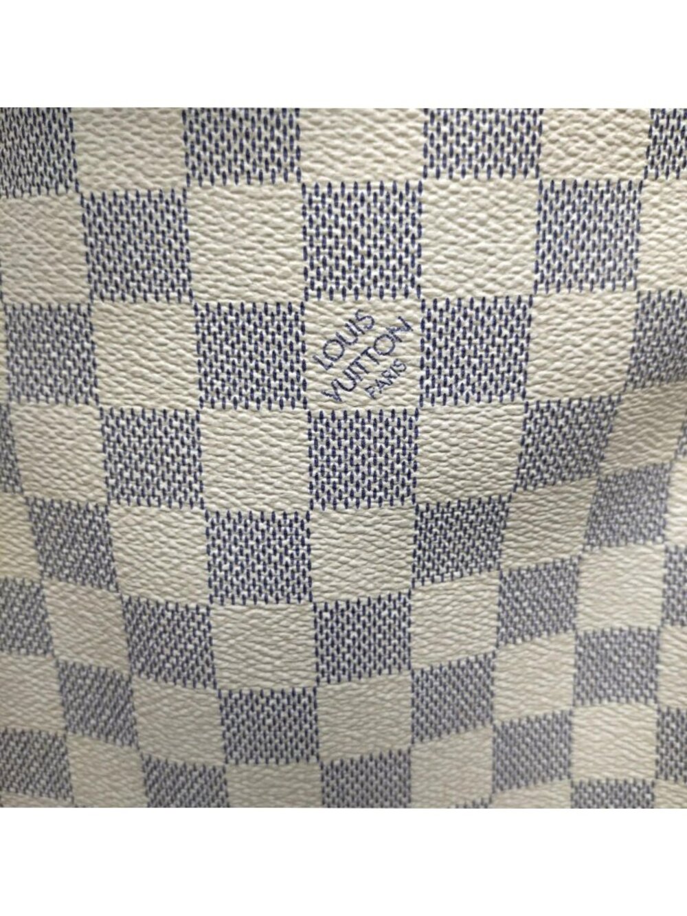 Authentic Louis Vuitton Totally GM Damier Azur Tote Bag White LV Shoulder Bag - Picture 10 of 16